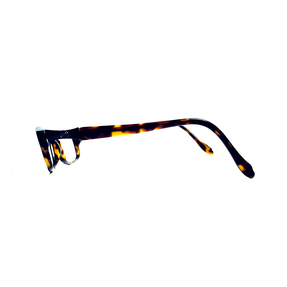 Leon Max Tortoise Rectangular Frame Glasses - image 3